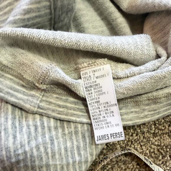 James Perse Standard Button Down Extra Length Sweater 2 - Picture 4 of 7